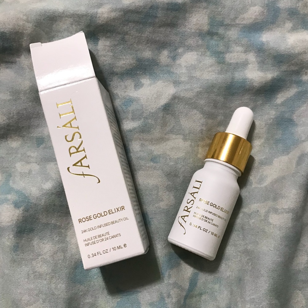 farsali rose gold elixir!!